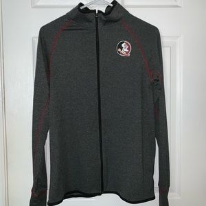 FSU Dri-Fit Zip Up